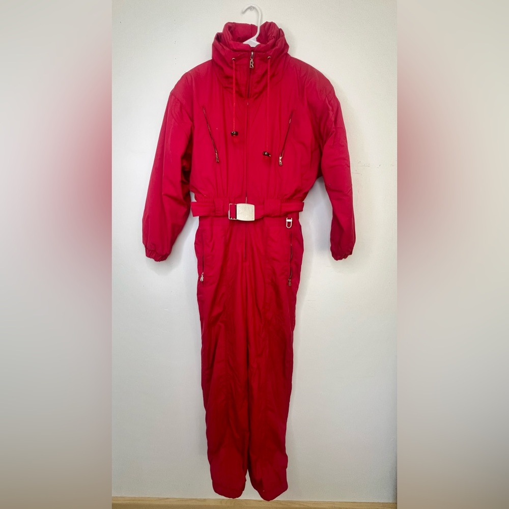 Vintage Bogner Red Ski Suit [Sz. 8]